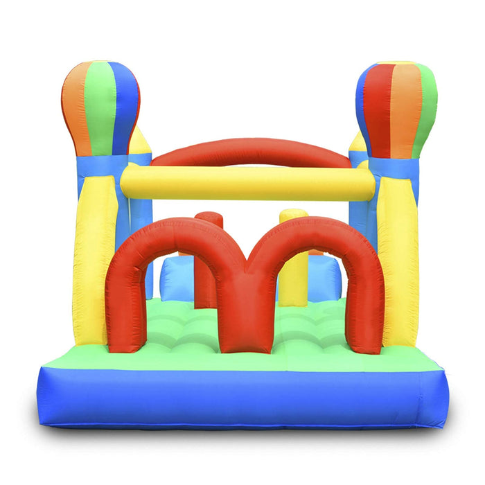 ALINUX Inflatable Bouncer House, 4 in 1Jumping Castle for Kids Indoor Outdoor, Kids Bouncy House with Slide Obstacle Tunnel | outtoy.