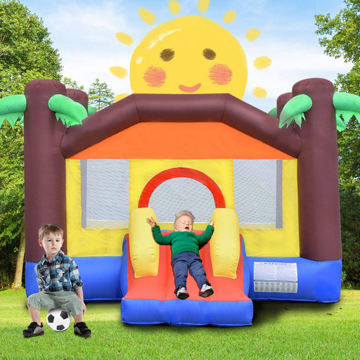 ALINUX Bounce House, Inflatable Bouncy Castle for Kids Jumping House with Durable Sewn and Extra Thick, Great Gift for Indoor Outdoor | outtoy.