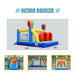 ALINUX Inflatable Bouncer House, 4 in 1Jumping Castle for Kids Indoor Outdoor, Kids Bouncy House with Slide Obstacle Tunnel | outtoy.