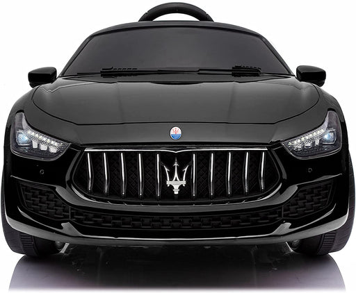 Maserati Kids Ride On Car 12V Rechargeable Toy Black | outtoy.