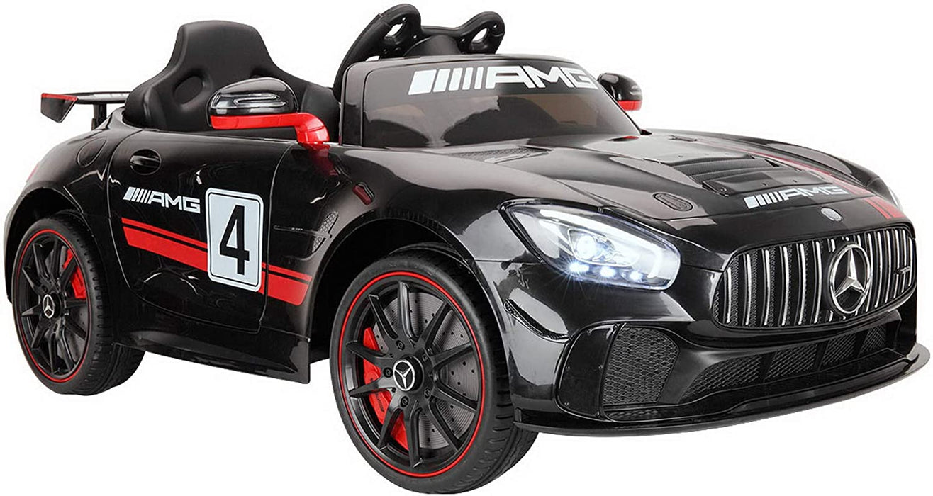 Mercedes Benz AMG GT Ride On Car for Kids 12V Black | outtoy.