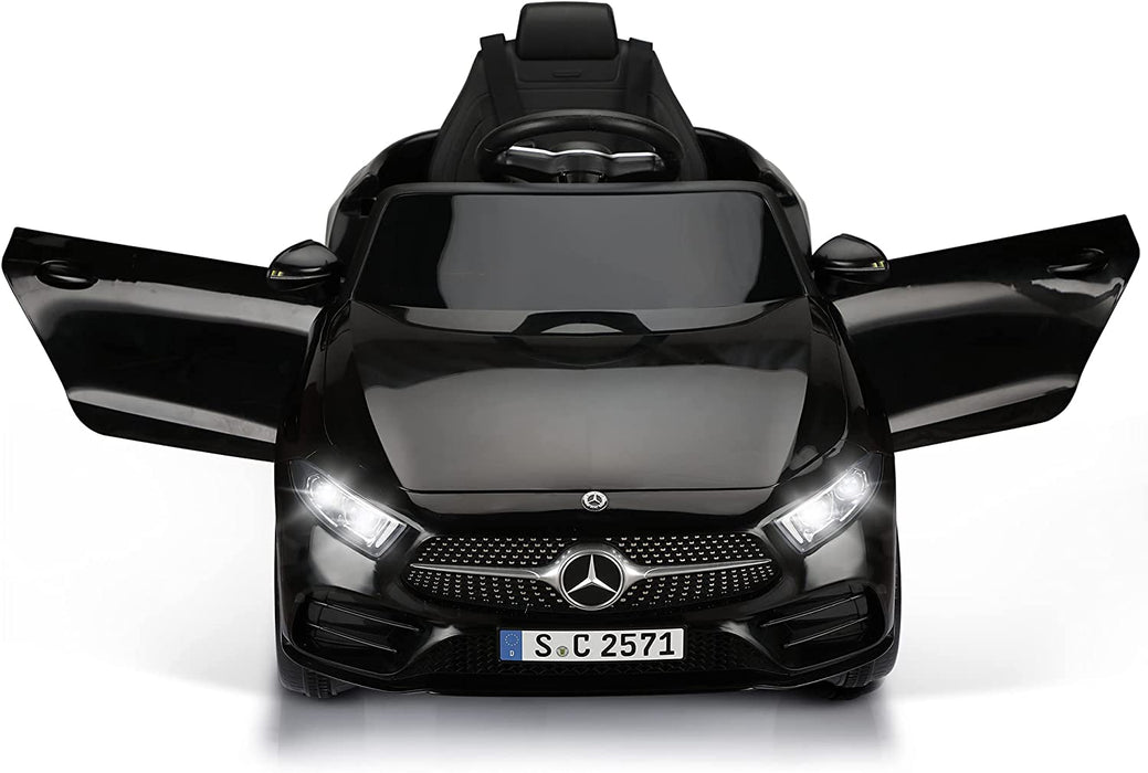 Outtoy Licensed Mercedes Benz CLS 350 Kids Ride On Car 12v Black | outtoy.