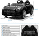 Mercedes-Benz AMG GT  Licensed  Kids Ride On Car Electric Powered Vehicle Black | outtoy.