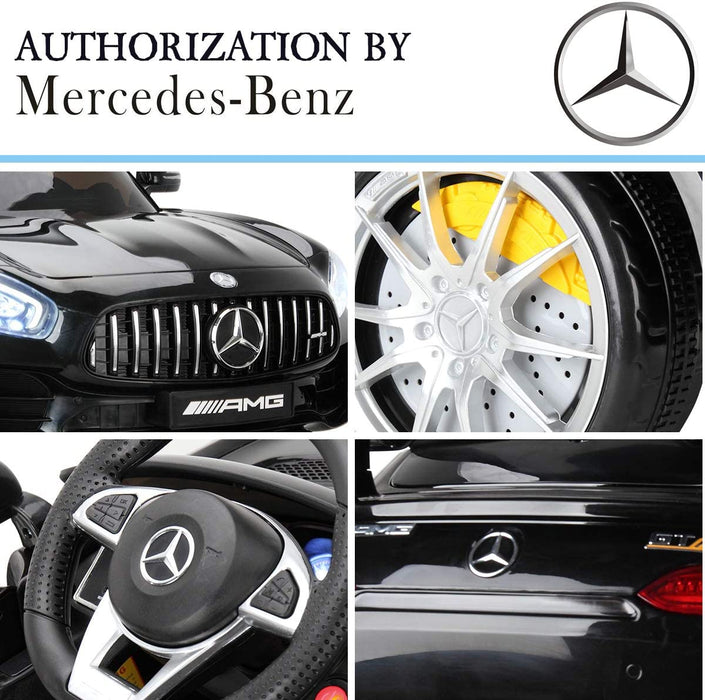 Mercedes Benz AMG Kids Ride on Car Black | outtoy.