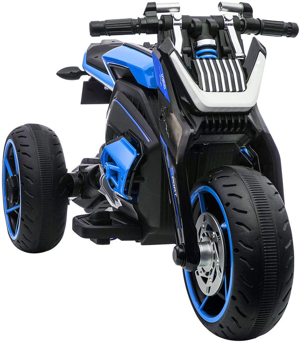 Kids Ride On Motorcycle Toys 3 Wheels Blue | outtoy.