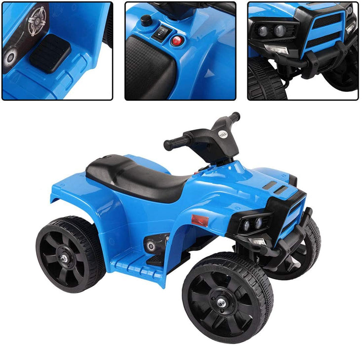 Outtoy Kids Ride on ATV Four Wheeler for Kids Blue | outtoy.