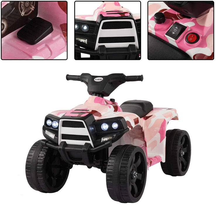 Outtoy Kids Ride on ATV Four Wheeler for Kids 3-6 Camouflage Pattern | outtoy.