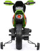 Kids Ride On Motorcycle with Auxiliary Wheel Green | outtoy.