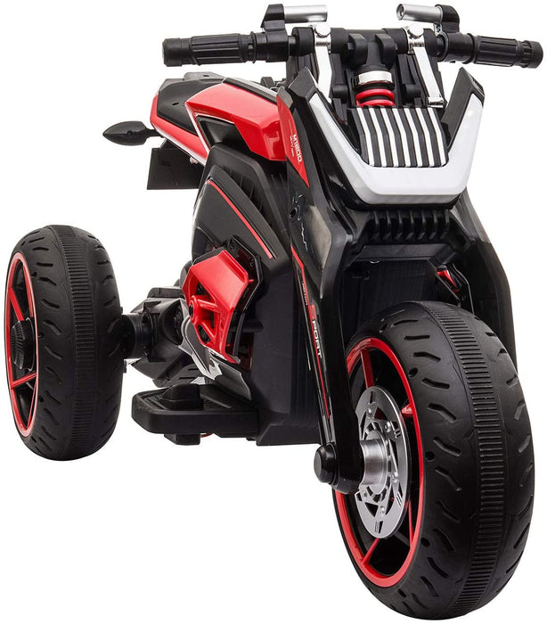 Kids Ride On Motorcycle Toys 3 Wheels Red 12V | outtoy.