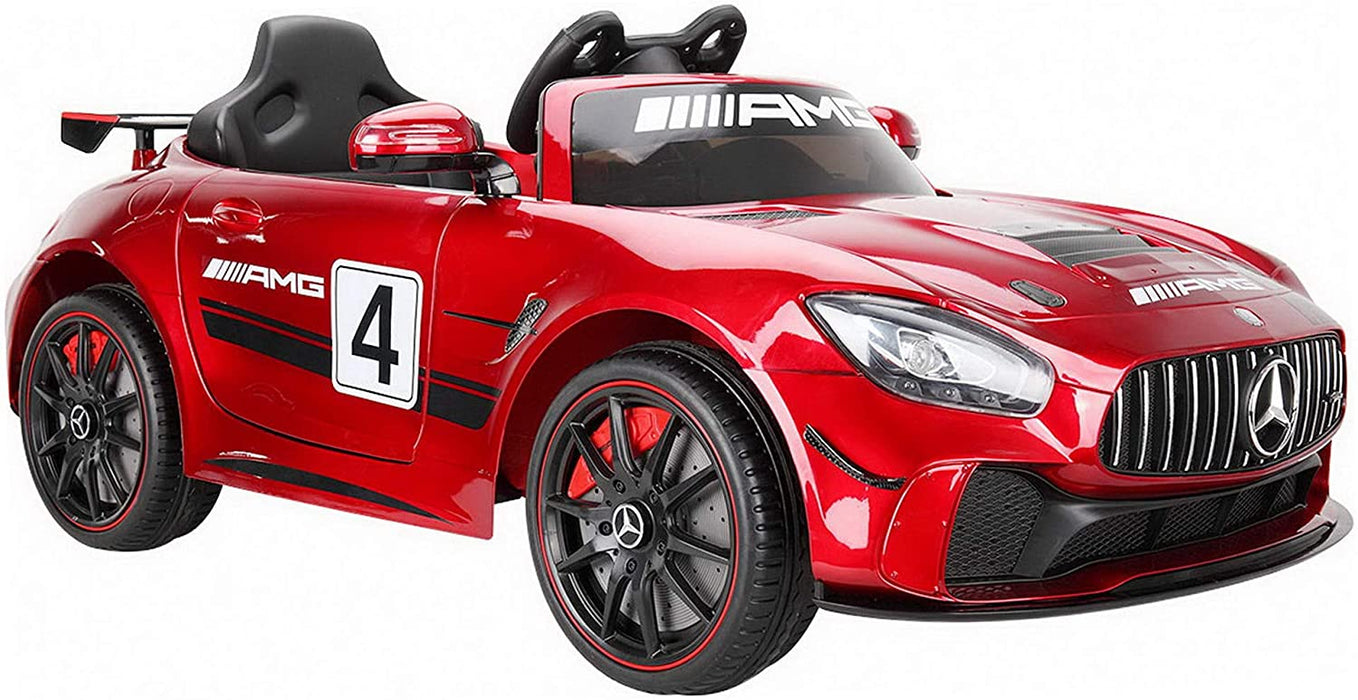 Mercedes Benz AMG GT Ride On Car for Kids 12V Red | outtoy.