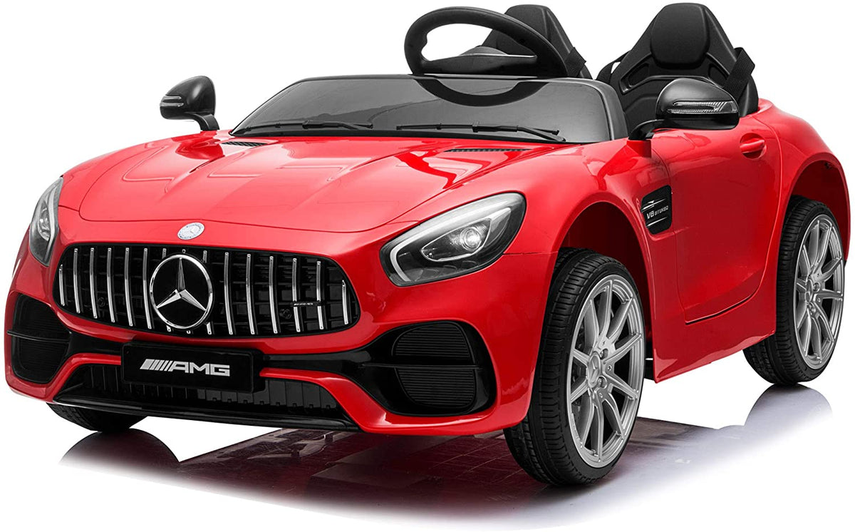 Voiture Électrique Enfant Mercedes GT-R AMG 40W Rouge KINGTOYS