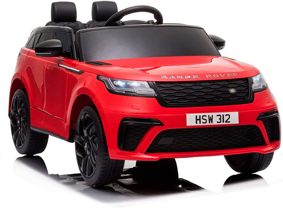 Land Rover VELAR 12V Licensed Vehicle Kids Ride On Car Red | outtoy.