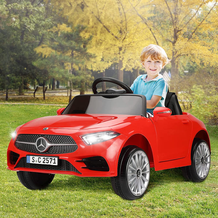 Outtoy Licensed Mercedes Benz CLS 350 Kids Ride On Car 12v Red | outtoy.