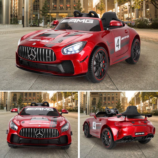 Mercedes Benz AMG GT Ride On Car for Kids 12V Red | outtoy.
