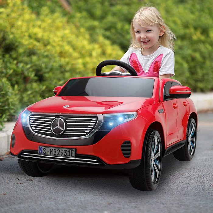 Outtoy Mercedes Benz EQC Licensed Kids Ride On Car Red | outtoy.