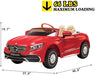 Mercedes-Maybach S650 Electric Ride on Vehicles Cars Red | outtoy.