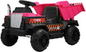 Ride on Dump Truck Construction Vehicle Toy Rose Ride Rose Red | outtoy.