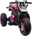 Kids Ride On Motorcycle Toys 3 Wheels Rose Red | outtoy.