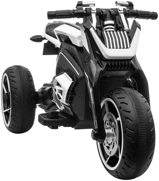 Kids Ride On Motorcycle Toys 3 Wheels White | outtoy.