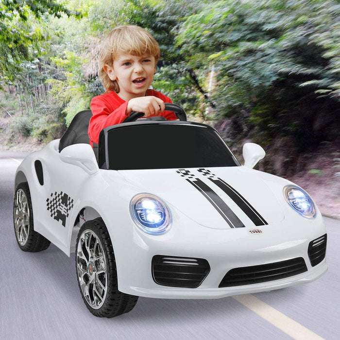 Kids Ride On Car 6V OUTTOY White | outtoy.
