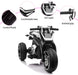 Kids Ride On Motorcycle Toys 3 Wheels White | outtoy.