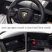 Lamborghini Sian Plastic 12V Children’s Electric Ride On Car Toy w/ Swing-Up Scissor Door | outtoy.